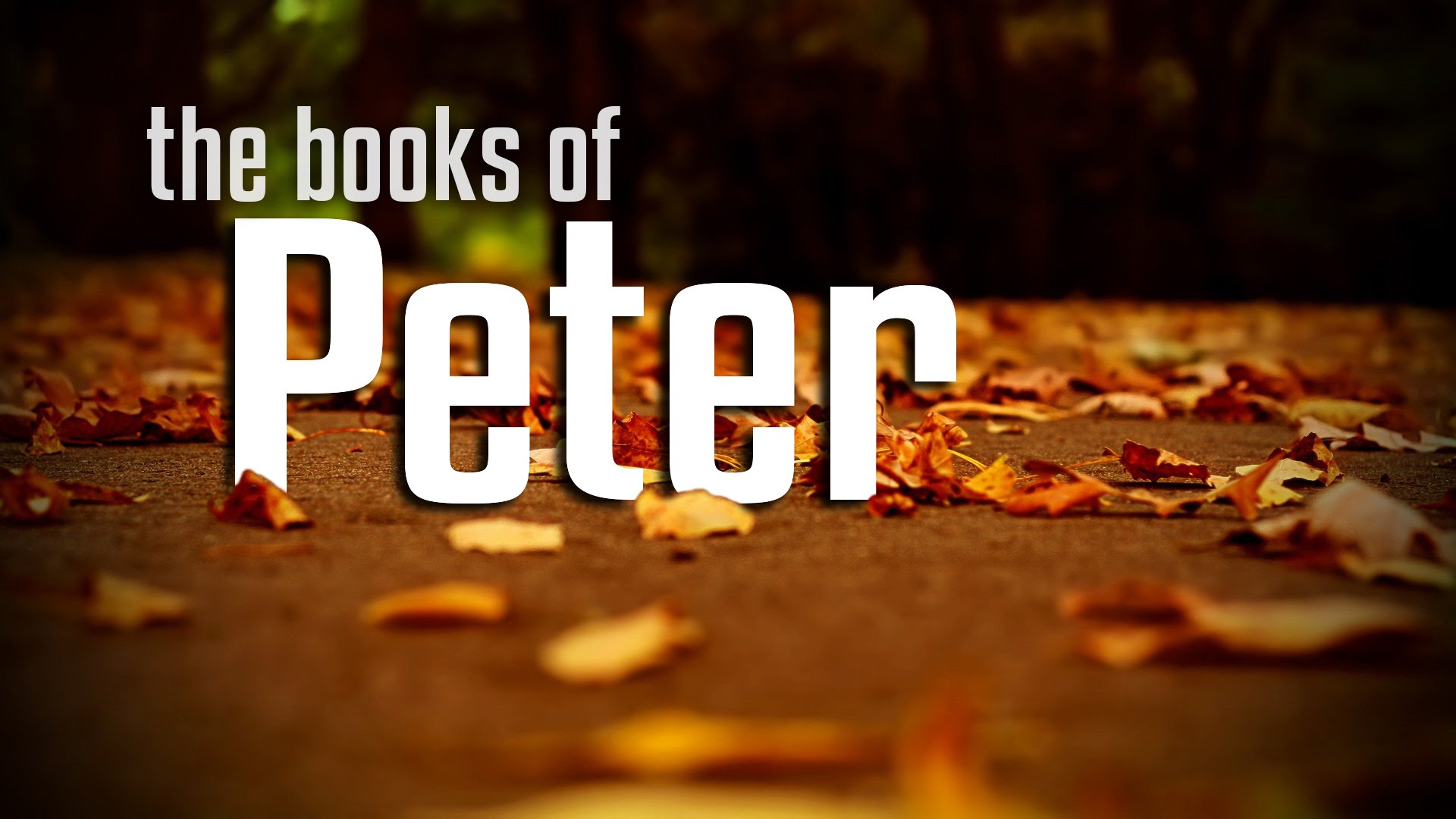 1 Peter 1:1-21 Imperishable Inheritance - Chapel in the Woods.